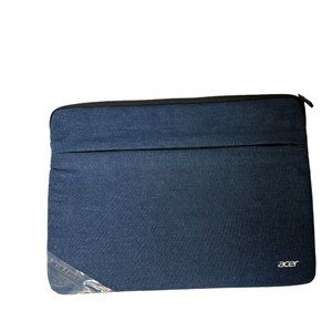 15.6" Acer Antimicrobial Laptop Chromebook Sleeve Zippered Case Denim Padded